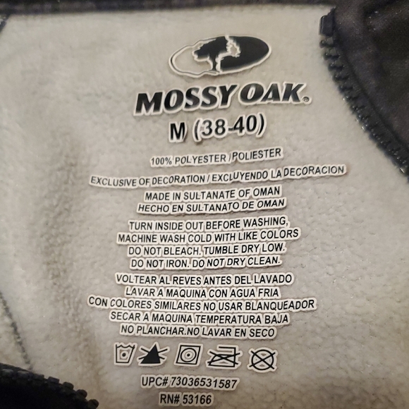 Mossy Oak Black and Gray Apparel - Picture 2 of 6